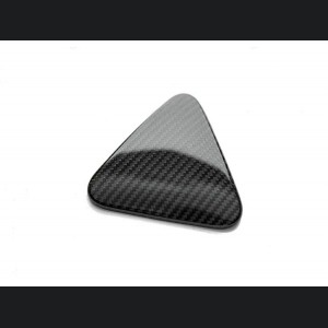  Alfa Romeo Giulia Quadrifoglio (QV) Fender Badge Cover Set - Carbon Fiber